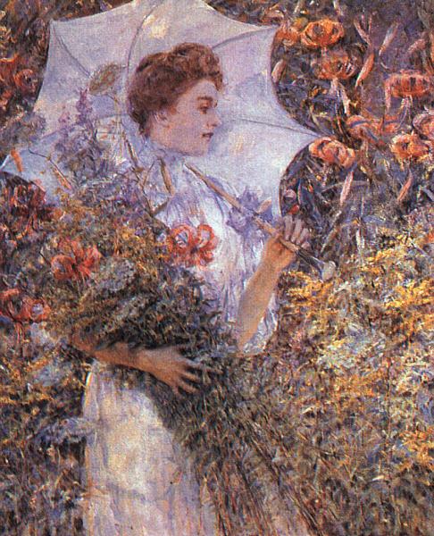 Robert Reid The White Parasol